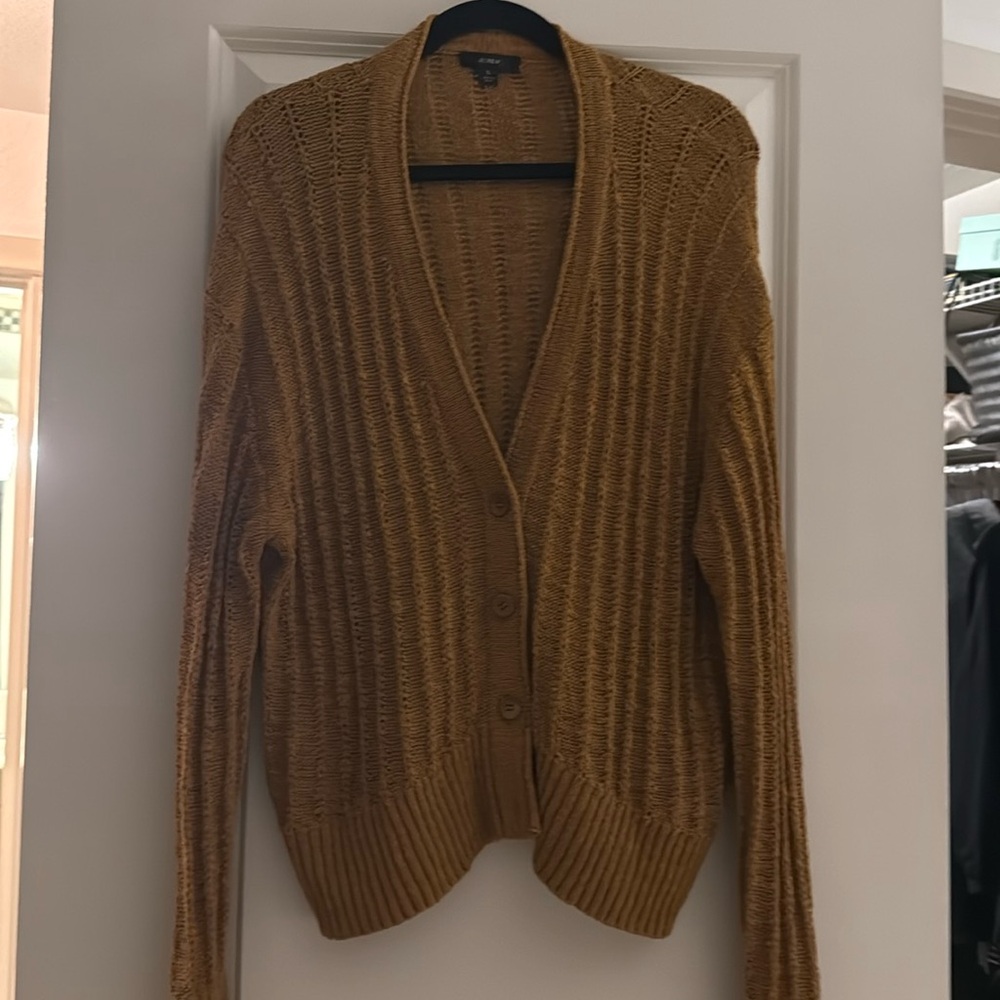 NWOT J Crew V Neck Cardigan